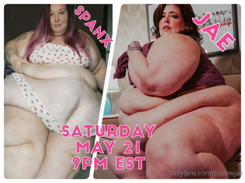 One week from today @spanxbeluga and I are going live - you ..