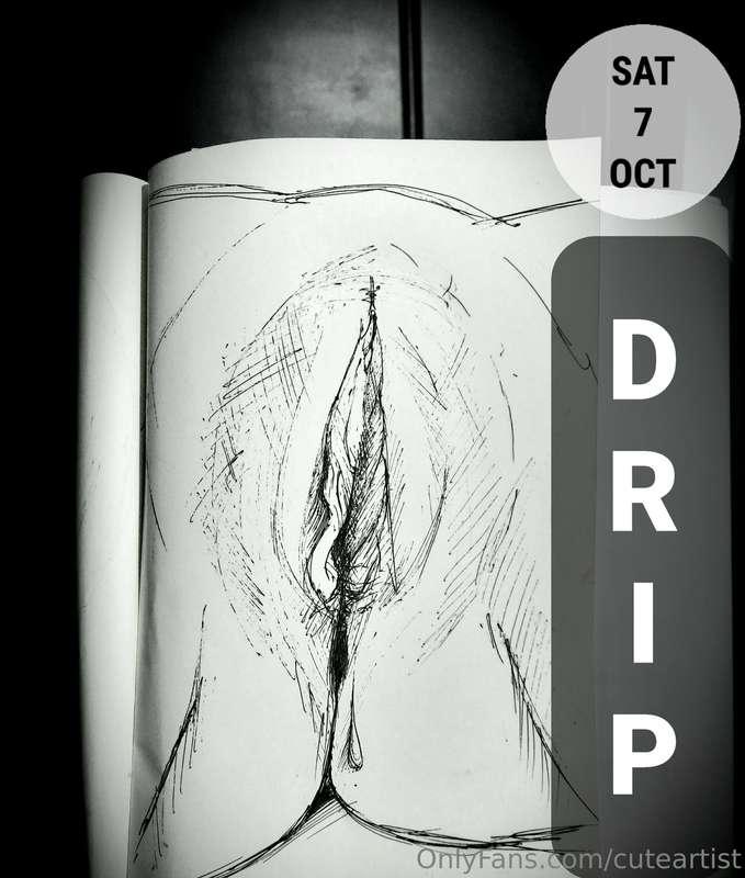 It's dripping... 💦💦💦 how do you like my self-portrait? ❤❤❤