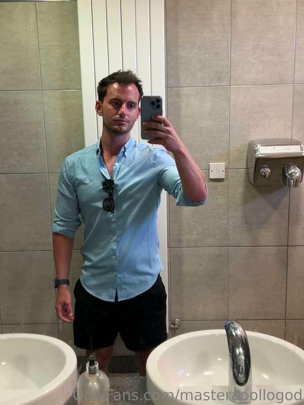 Feeling sexy and tanned.