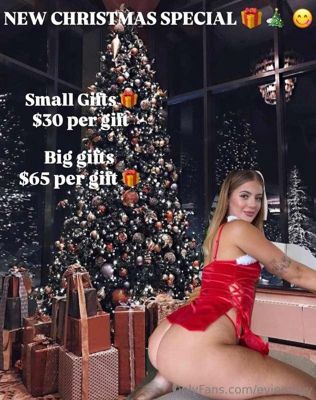 NEW CHRISTMAS PROMO!!! 🎄🤶Have a chance with me to literally ..