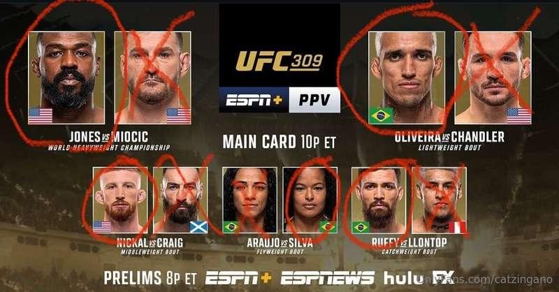 🚨Wanna BET!? 🚨My pics tonight are Jones by TKO, Olivera by d..