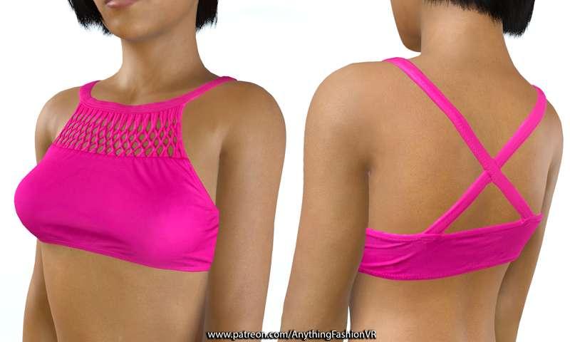 ( 8k Textures ) Pink Top Holes with 2 undressed states