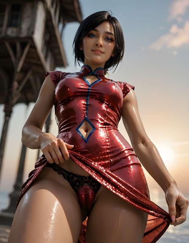 Teaser: Chloe Frazer from Uncharted (+ additional bonus pregnant set) ❤️‍🔥 [ Sexy collection ]