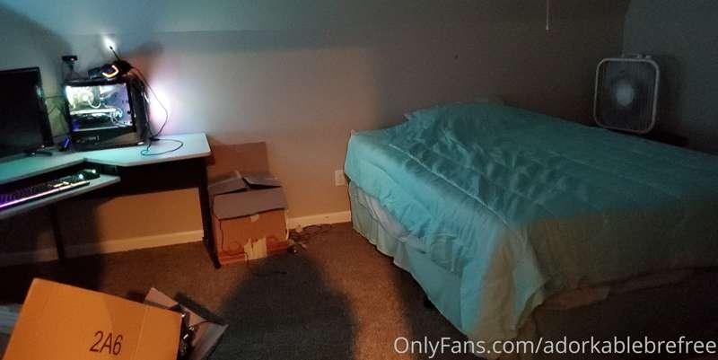 Got my bed and desk set up!