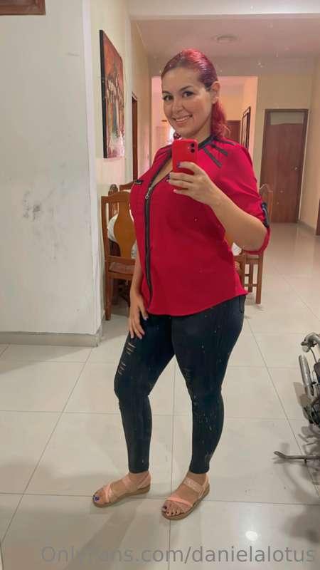 Just me in red