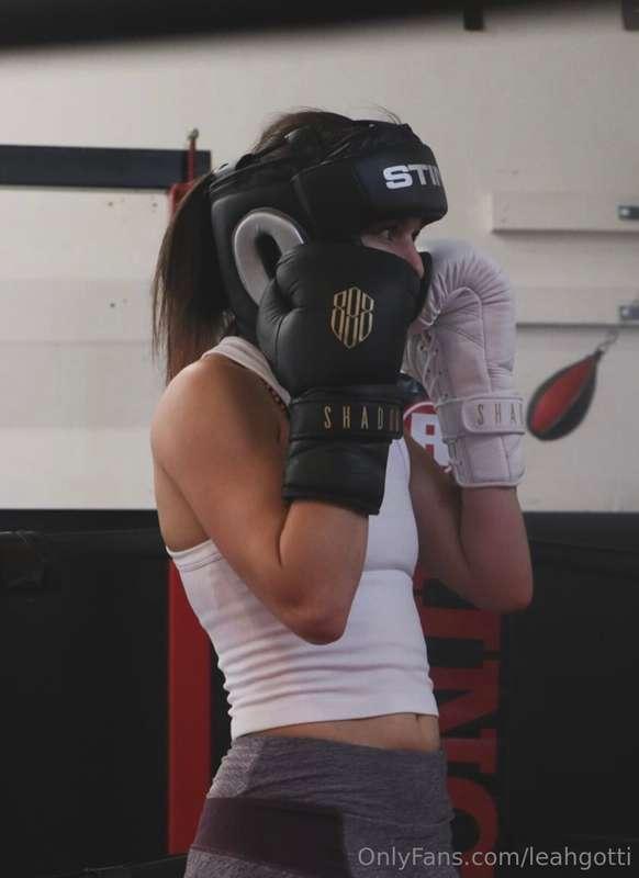 Taking this sh** seriously. August 10 DAZN.com/leahgotti  On..