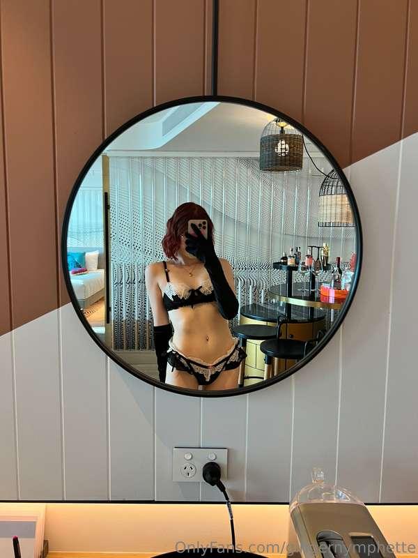 Took a pic today...face like an angel, body like your favori..