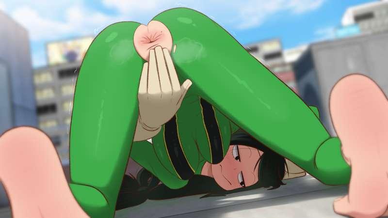 Tsuyu Asui Rooftop Hero Hole