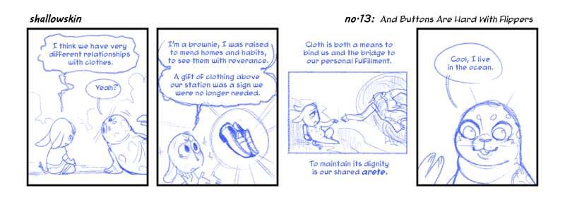shallowskin Strip #13 - Sketch