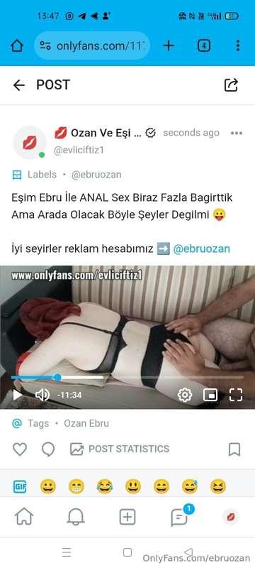 Sabırla beklenen 14.5 dakika eşim ile anal Sex videosu fan h..