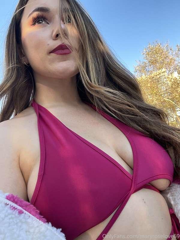 Im not even inside the festival yet and my nipple is already..