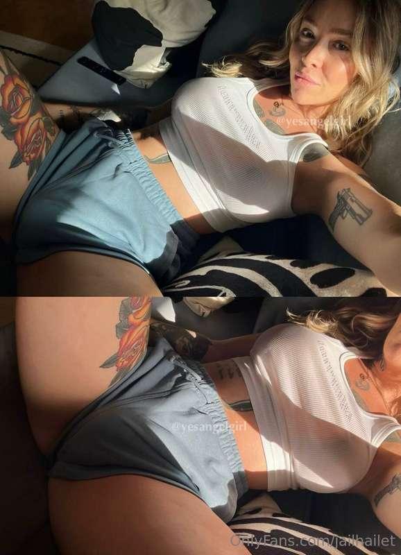Have you seen @yesangelgirlx babe? She is so fucking hung! 🥵..