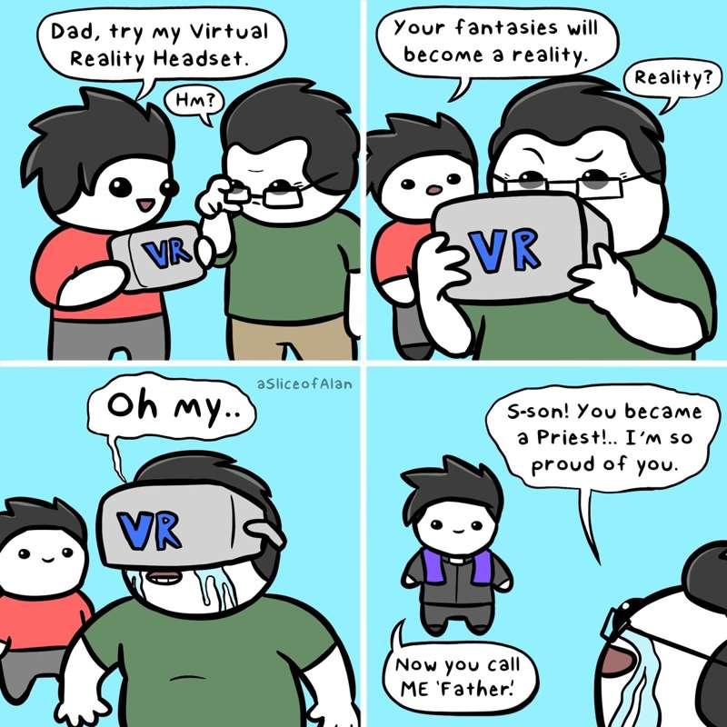 Dad VR (FINISHED BONUS PANELS)