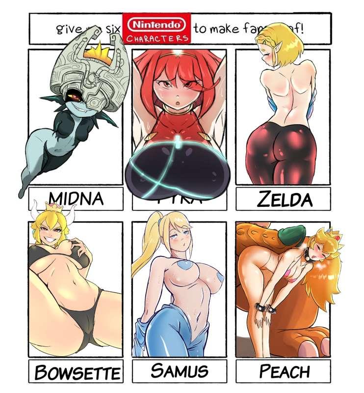 Nintendo Characters: Peach