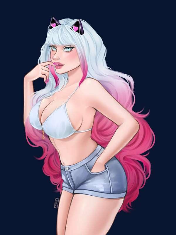 [EARLY ACCESS LEWD] i picked out the tiniest little shorts, do you like them?!