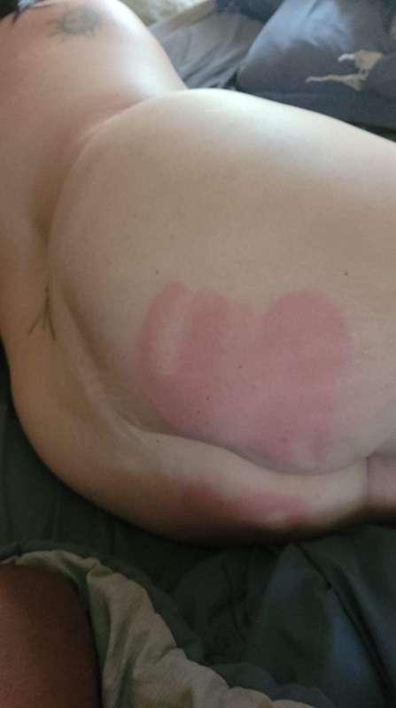 A little birthday spanking for this naughty girl