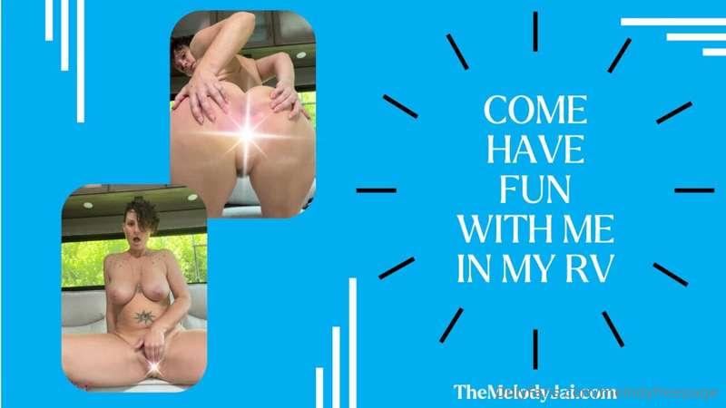 Sneak away with me for a play session in my RV 💦  I'm naked ..