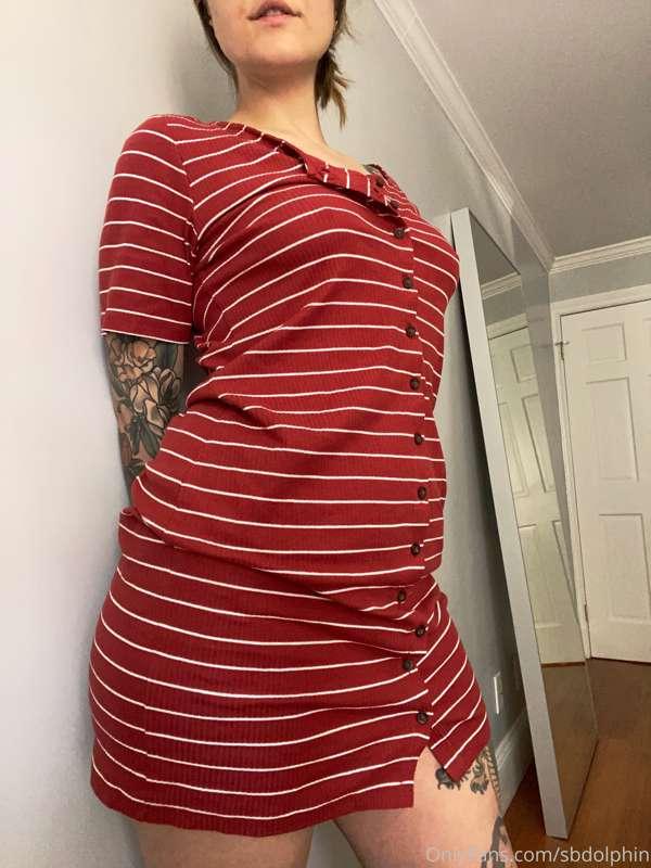 How do you like my dress better, on or off?