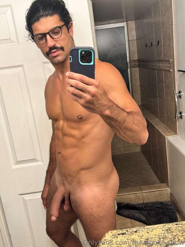 Glasses on or off?