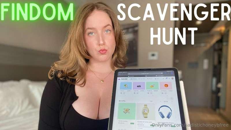 Time for a fun findom game I have created... open this clip ..