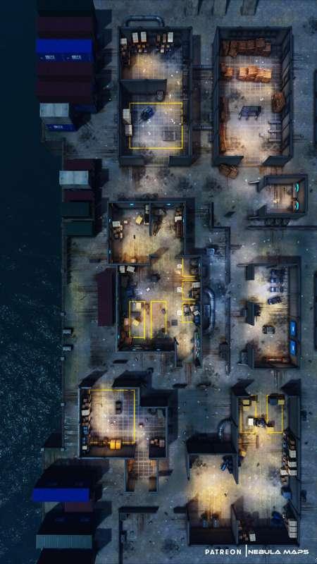 Harbour Warehouses (36x64)