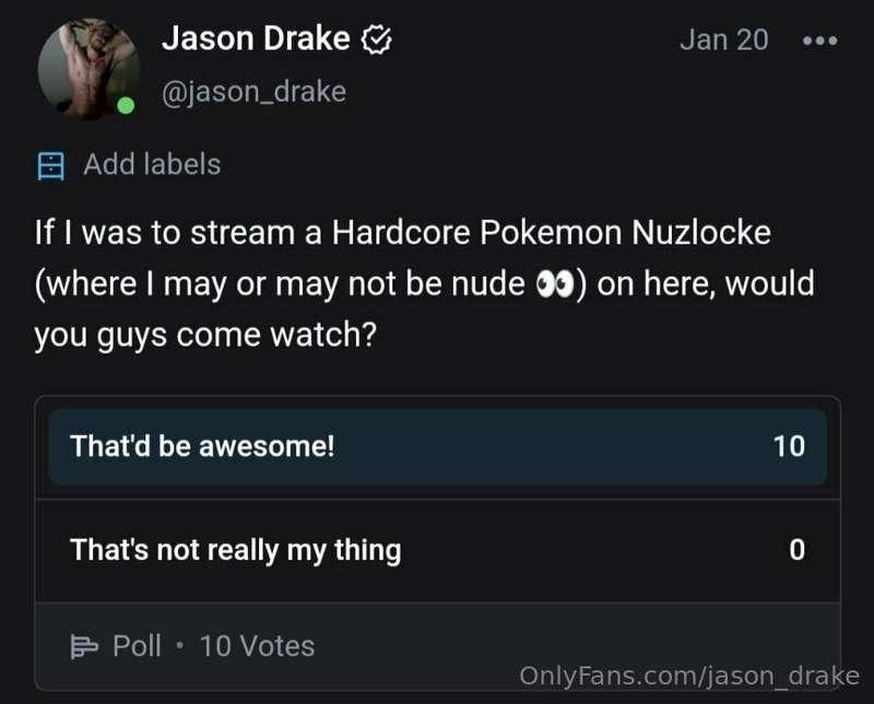 Remember when this was posted, but when it came down to it, ..