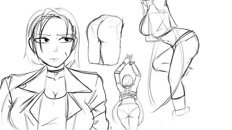 Cammy Sketches 