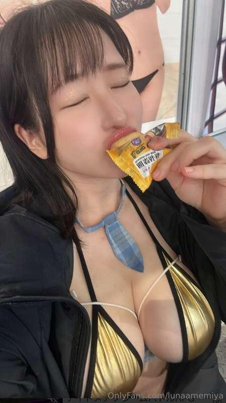 I ate at a Taiwan event 🍍 Delicious🤤💕
