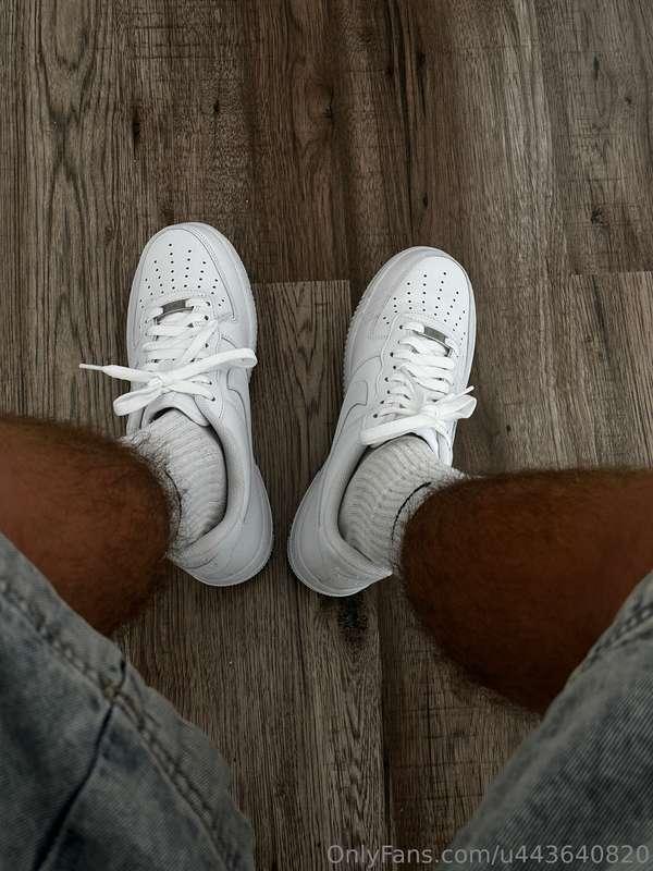 why don’t you take them off and sniff them hard?