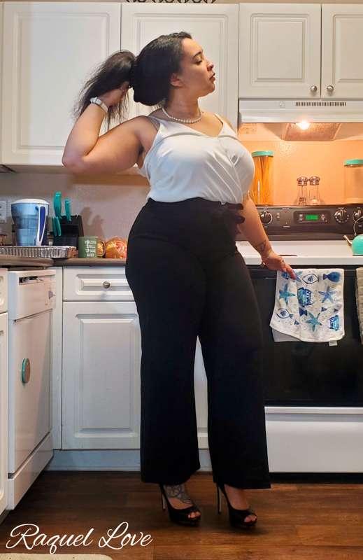 Getting home from work and ready to take these clothes off....