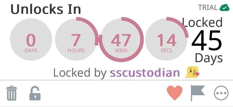 Only 8 hours left on my chastity lock.. is this really happening, am I getting unlocked? or is it just a tease? I'm super horny and frustrated right now! 💦

When the tip goal ($20) is reached my chastity lock will be extended by 24 hours. If the tip goal ($100) in my previous post is reached another 7 days will be added to my lock. 😳