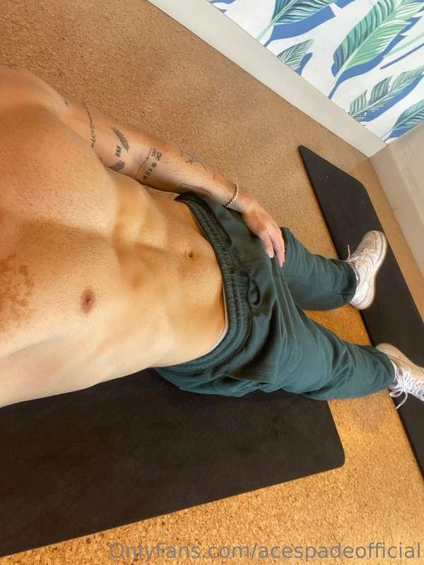 At the gym right now
