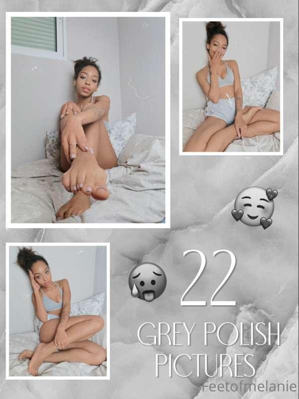 • 𝑮𝑹𝑬𝒀 𝑷𝑬𝑫𝑰 𝑷𝑰𝑪𝑻𝑼𝑹𝑬 𝑺𝑬𝑻 •
22 pictures with my new grey paint..