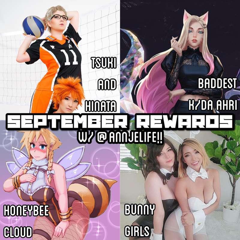 What to expect in SEPTEMBER!! 💙💙