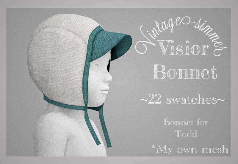 ˗ˏˋVisior Bonnet ˎˊ˗ Public realase: October 27