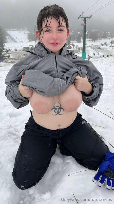 old snow vacation photos uwu