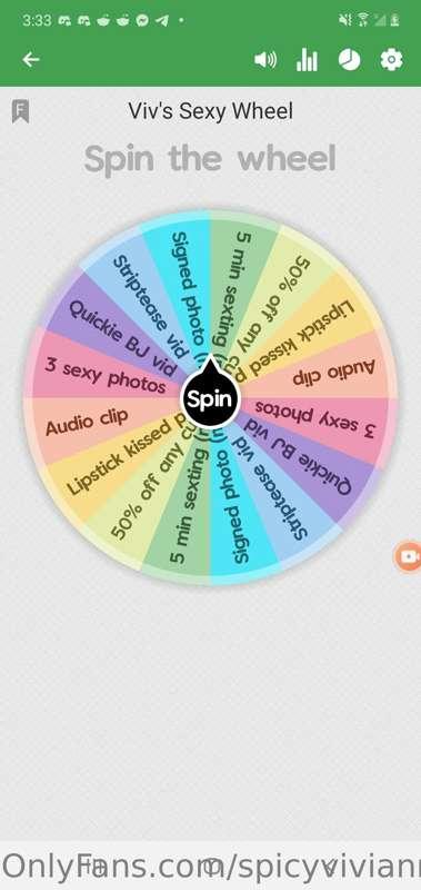 💦 Who wants a quickie?! 🔥 
🎡 Tip this post & spin my wheel 🎡..