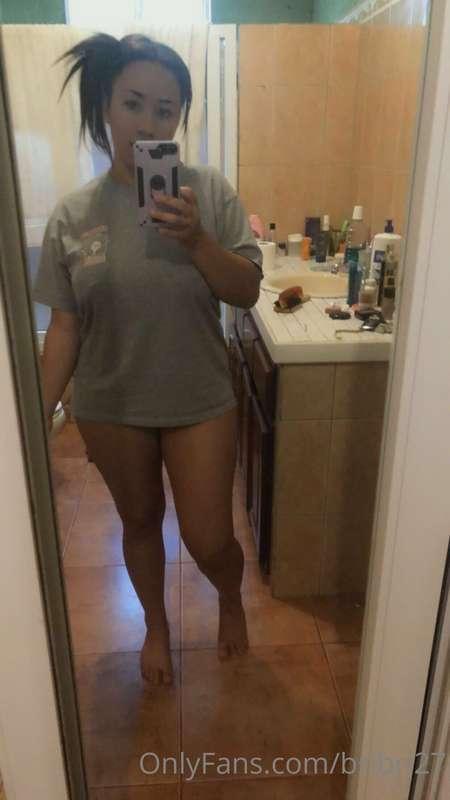 I still have no panties on