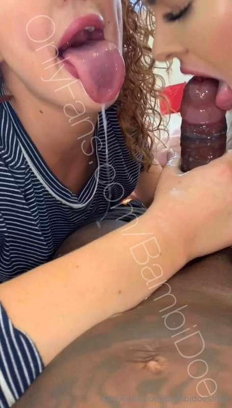 Sharing This thick BBC until it explodes all over both of us..