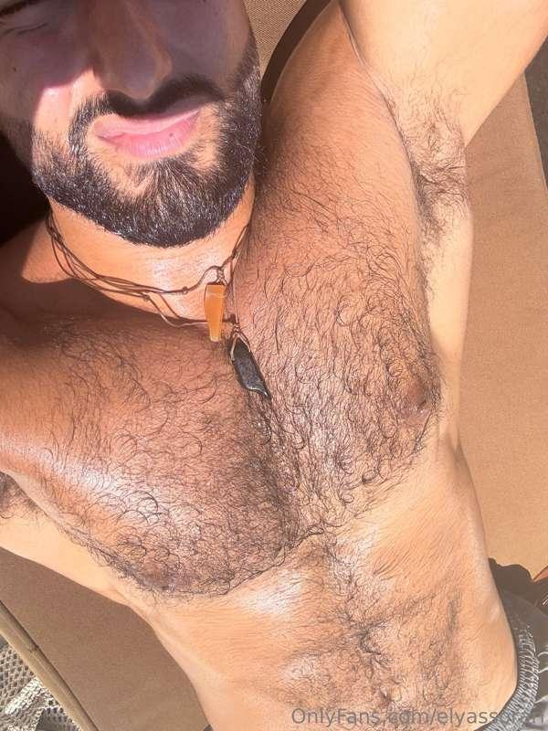 Sweating so much in this heat today