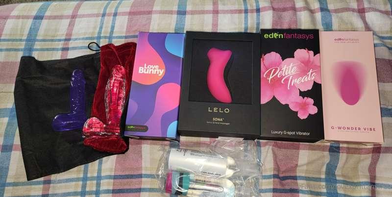 Thank you much for whomever sent all these sex toys.  They w..