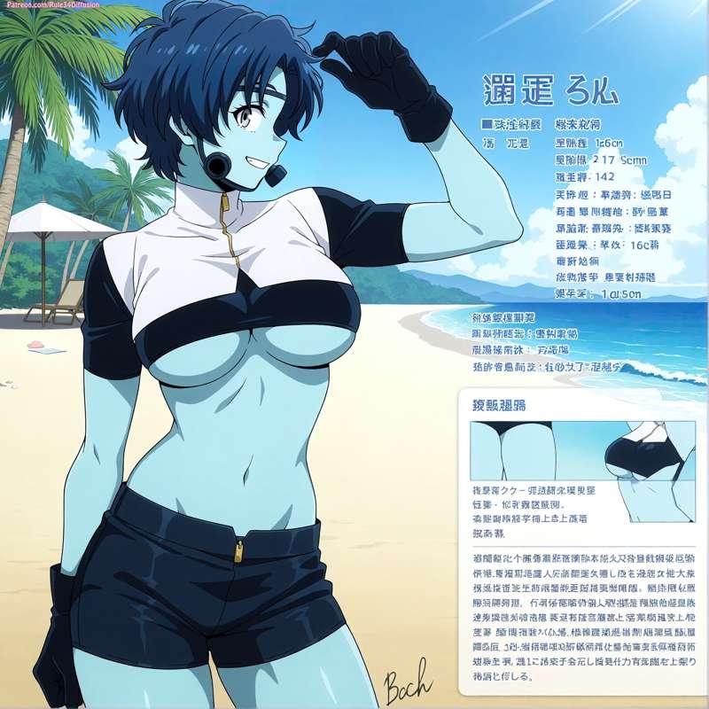 Bubble Girl of My Hero Academia Sexy Poses [Gen 2.5]