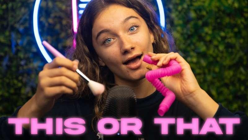 ASMR - THIS OR THAT TRIGGER!