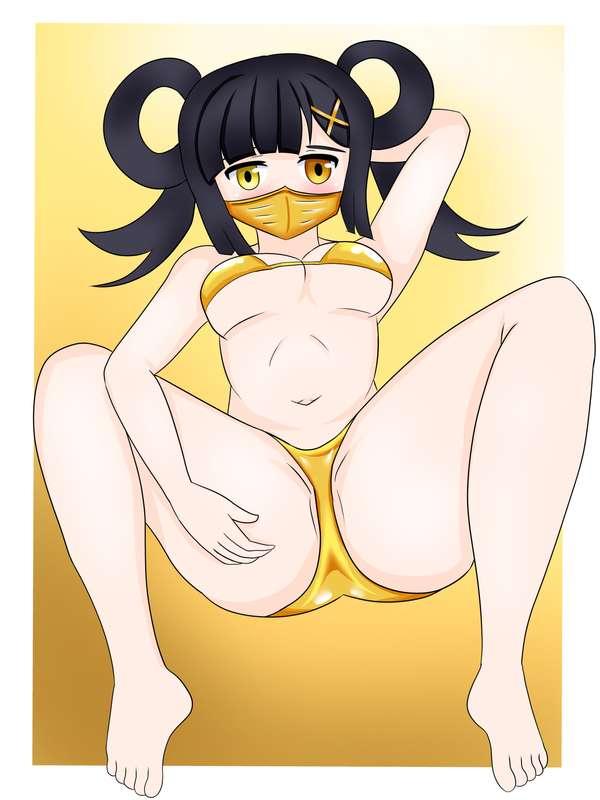 Golden Bikini Maid for Golden Week (and Maid Day)