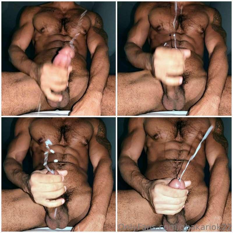 That perfect cumshot shot in normal speed and slow motion 🥴🔥