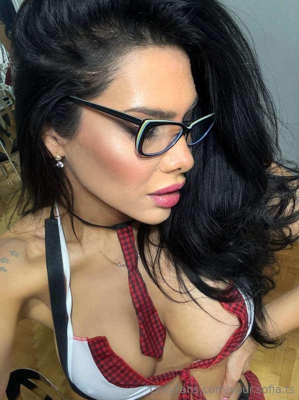 The lesson: get fucked 🤓 📚This hot teacher has such a hard a..