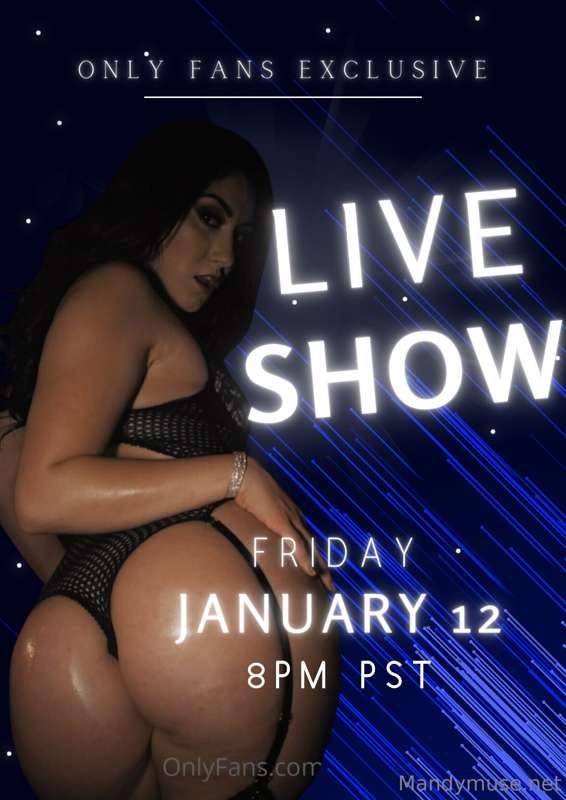 ***ARE YOU FREE FRIDAY NIGHT?!*** 😈.. I will be going live o..