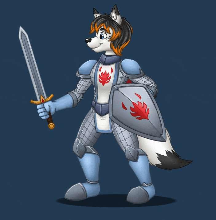 New gladiator: Sir Gumsworth the IV