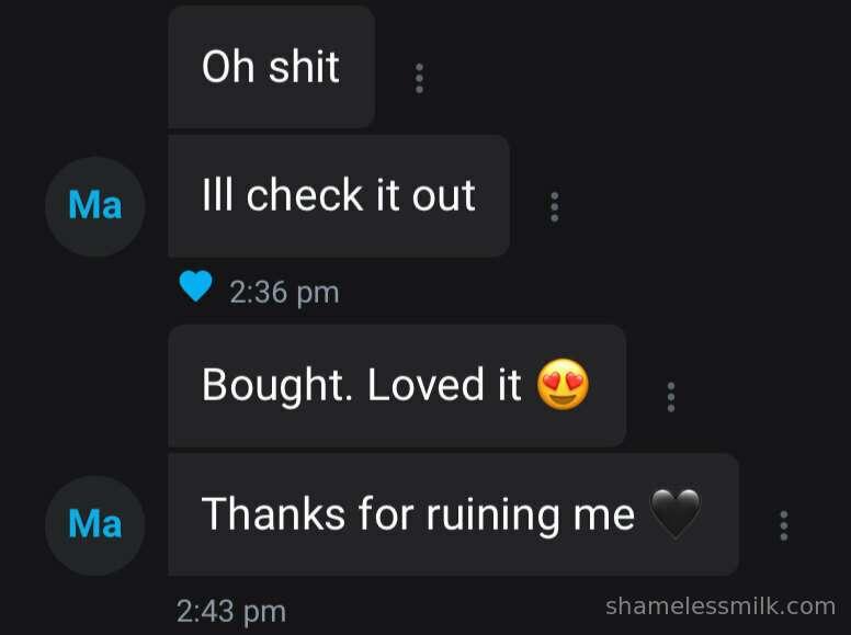Just a lil message from someone who was very pleased with by..