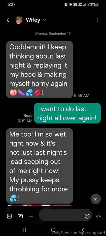 Making it so good she can't think straight 